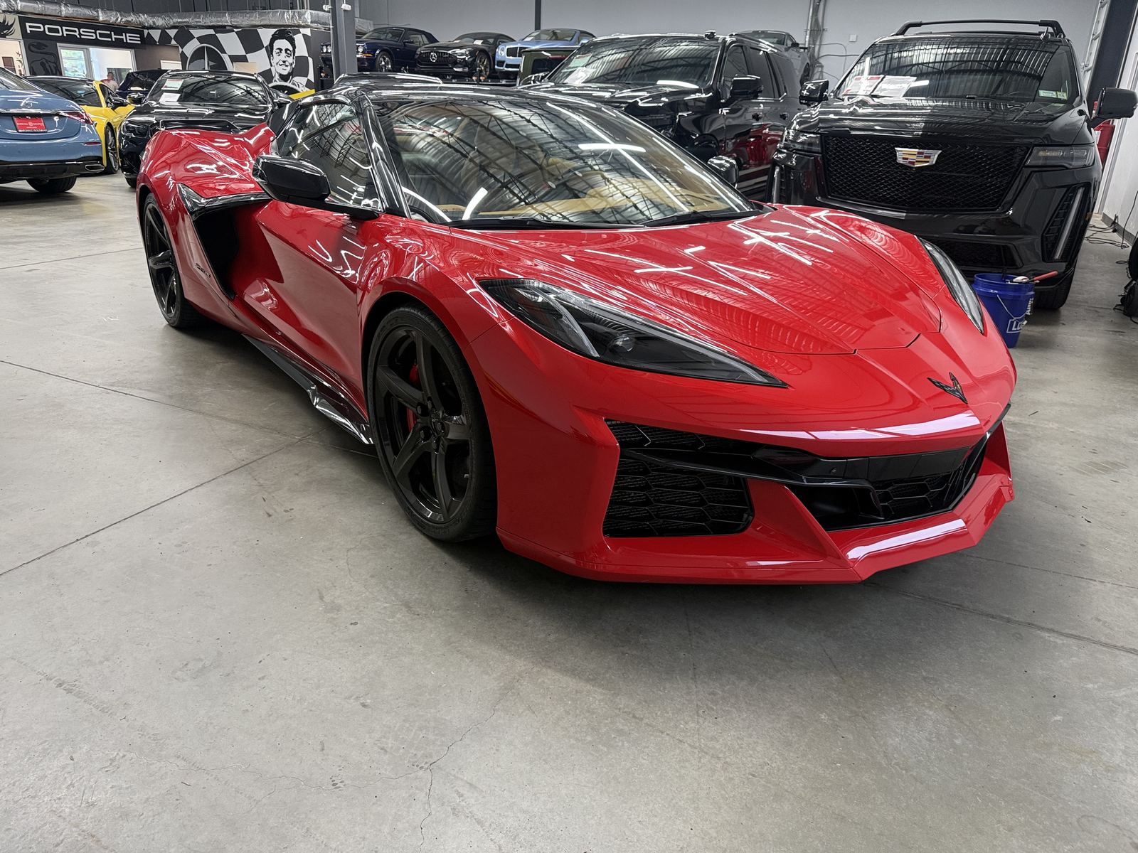 Corvette after paint correction